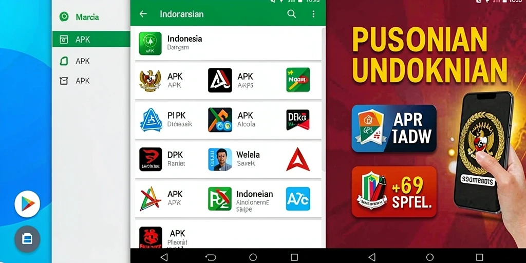 Tampilan antarmuka AFAF yang intuitif dan menarik.