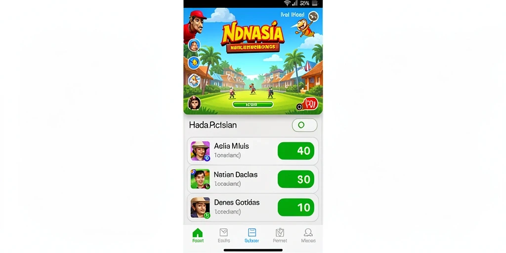 Screenshot permainan dengan tema petualangan menarik.