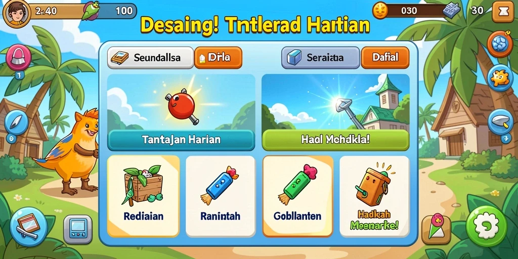 Tampilan awal FUFUSLOT yang menarik dan intuitif.