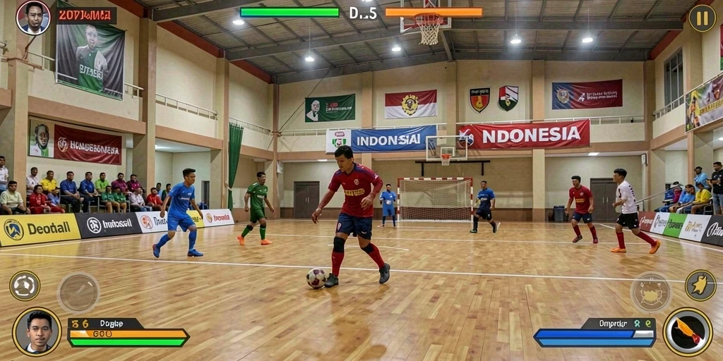 Tampilan antarmuka yang menarik dan user-friendly.