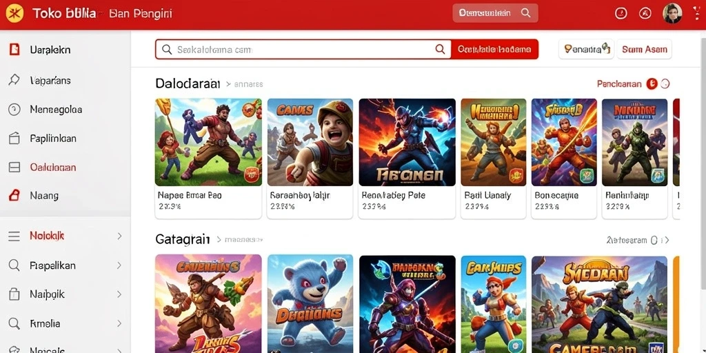 Tampilan antarmuka pengguna yang ramah dan menarik.