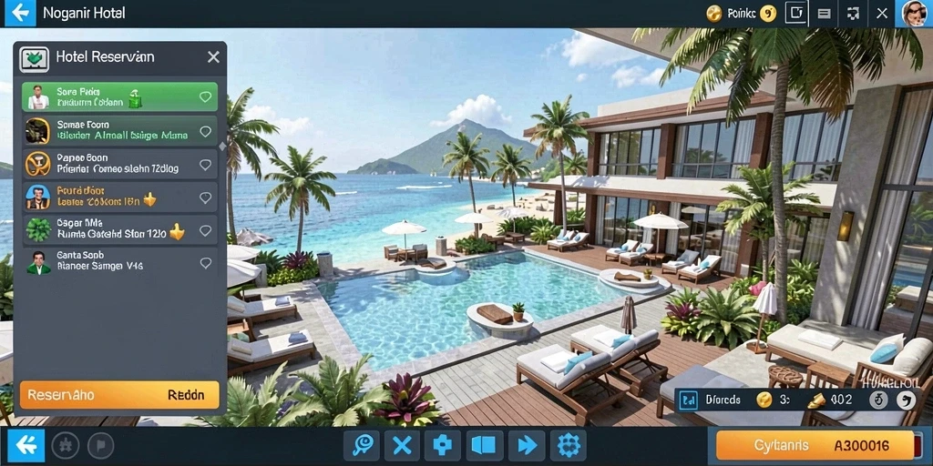 Screenshot menampilkan karakter utama dari KELINCI88.