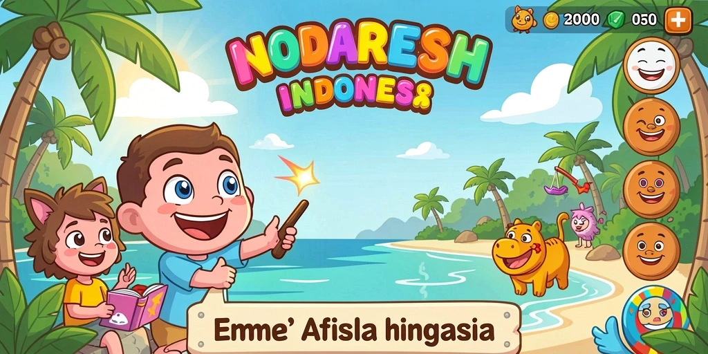 Tangkapan layar menampilkan karakter utama dalam aksi.