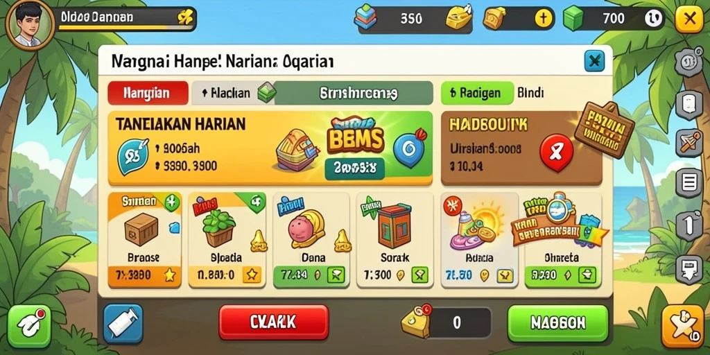 Tampilan antarmuka yang intuitif dan menarik.