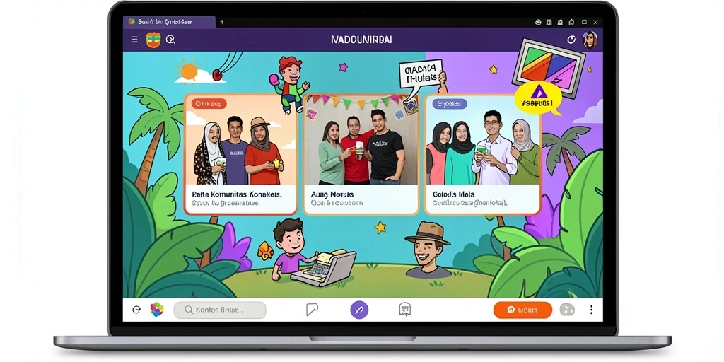 Tampilan antarmuka yang ramah pengguna.