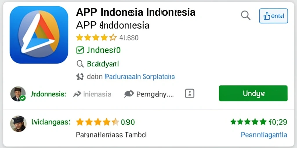 Gambar tampilan awal yang menarik perhatian.