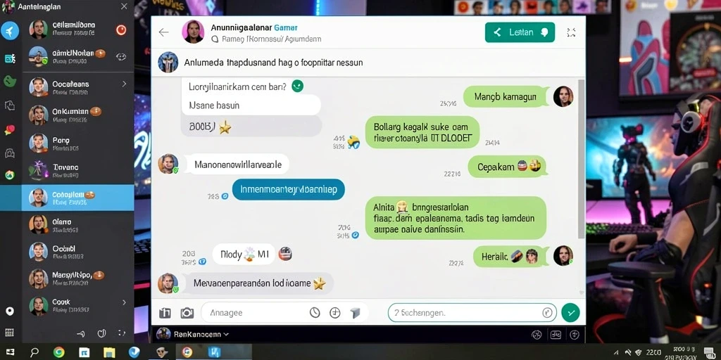 Tampilan antarmuka yang ramah pengguna.