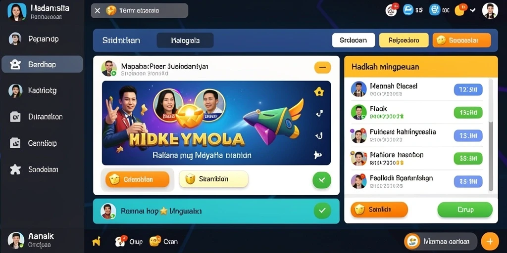 Tampilan antarmuka yang intuitif dan ramah pengguna.