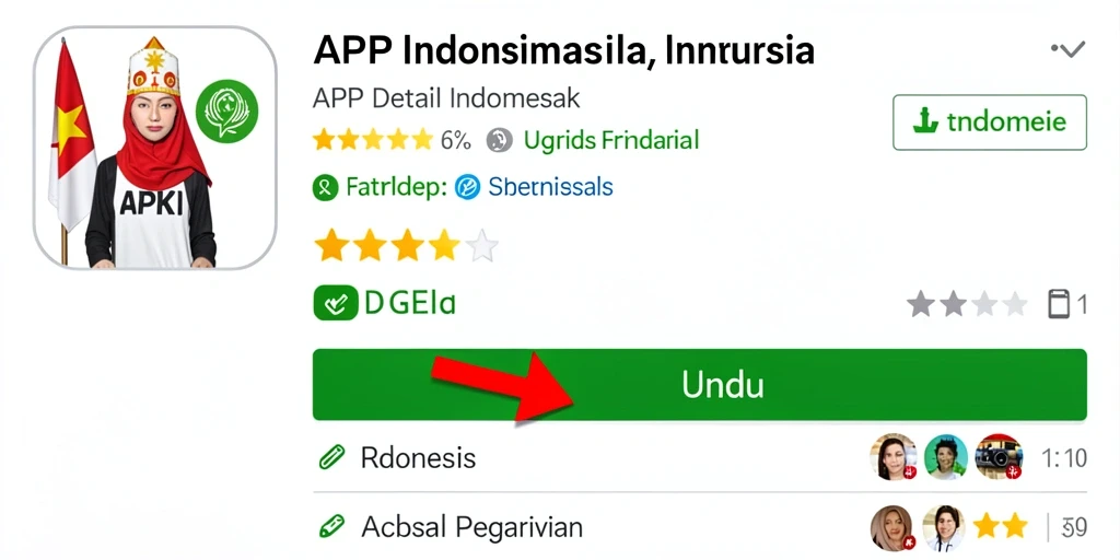 Tampilan karakter yang menarik dan berwarna.