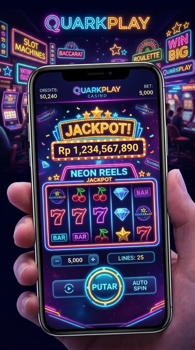 Cuplikan layar menu unduhan quarkplay untuk perangkat Android